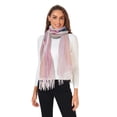 thumbnail image 2 of BZSMCE Women Scarf Cute White Cat Simple Pattern Soft Warm Long Large Scarves, 2 of 9