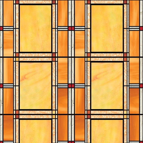 DC Fix Arts and Crafts Stained Glass Window Film Set of 2