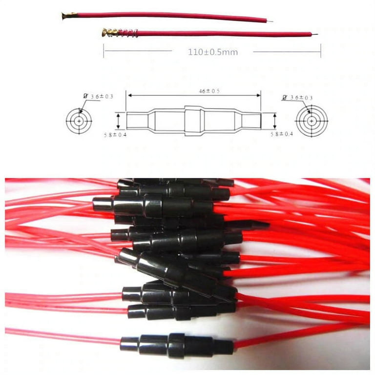 Amazon.com: 10 Pcs/pack Screw Type 22 AWG Wire 5 x 20mm
