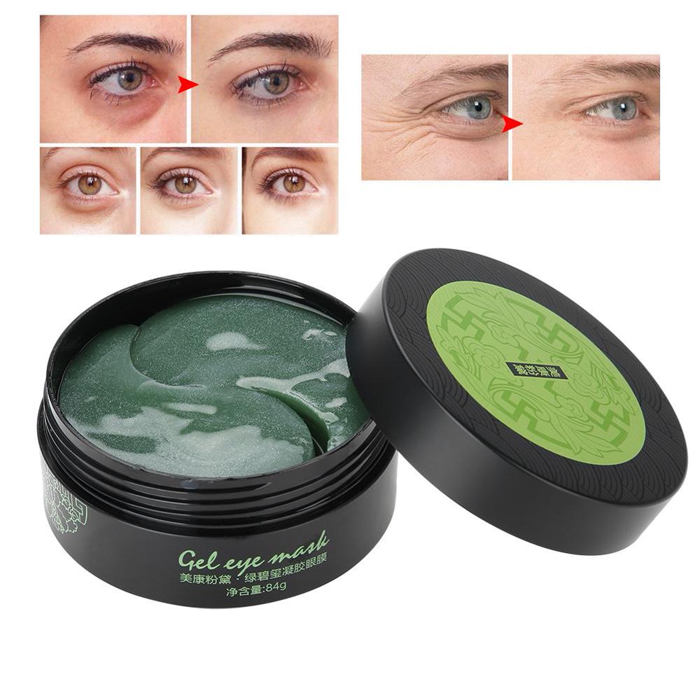 OTVIAP Eye Mask Patch,60Pcs/Box Eye Mask Gel Fade Fine Lines Remove Eye Bag Firm Skin Eye Care