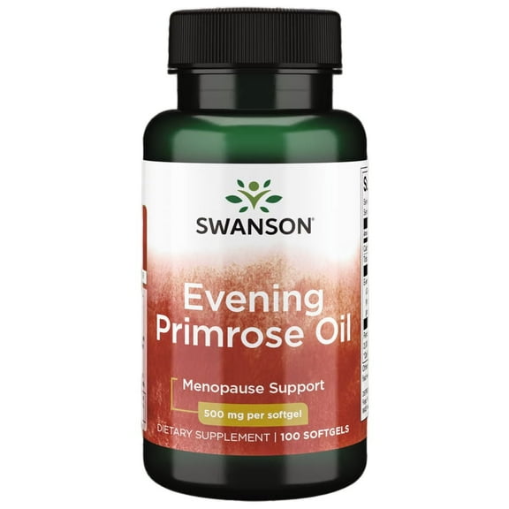 Swanson Evening Primrose Oil (Omegatru) 500 mg 100 Softgels