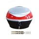 thumbnail image 1 of Baúl trasero para motocicleta, caja de almacenamiento trasera para motocicleta, baúl superior para motocicleta para bebidas argén, 1 of 9