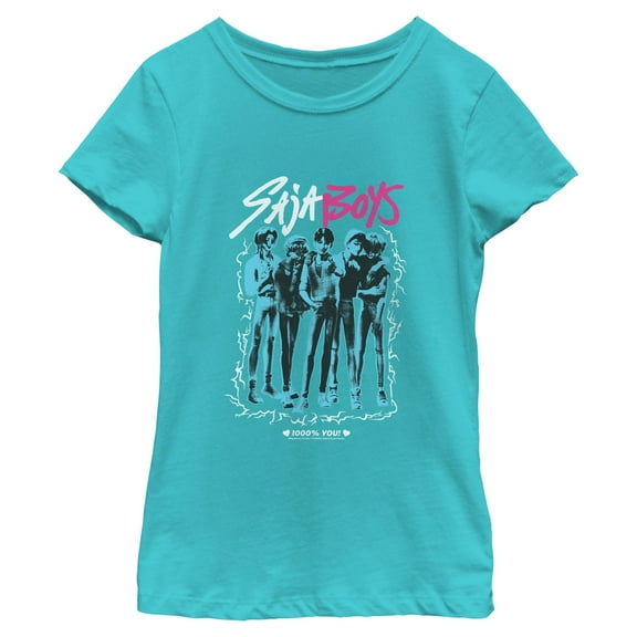 Girls KPop Demon Hunters Saja Boys Portrait T Shirt