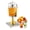 Single head Gold, variant on Huisuilinss Drink Dispenser,Commercial Beverage Dispenser,Stainless Steel Clear Drink Dispenser Station With Ice Core,Stand & Spigot For Cold Juice Iced Tea Lemonade Cocktails At Party Wedding BBQ