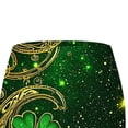 thumbnail image 5 of Women's St Patricks Day Yoga Capris Festival Printed Stretchy Slim Fit Leggings for Casual Athletic Holiday Wear (3XL, Green), 5 of 5