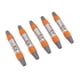 thumbnail image 4 of pares de conectores XLR profesionales de 3 pines chapados en estaño XLR hembra macho conectores para sistema de sonido doméstico grabación de estudio, 4 of 5