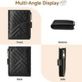 thumbnail image 2 of GAEKEAO Wallets for Women Small Vegan Leather RFID Blocking Bifold Zipper Pocket Wallet Card Case Purse with ID Window, 2 of 6