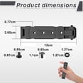 thumbnail image 2 of 2-Pack MOLLE Attachment Clips Heavy-Duty Nylon Gear Clip for Tactical Vests Backpacks Equipment Belts, 2 of 5