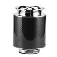 thumbnail image 1 of 76mm / 3in Universal Carbon Fiber Texture Auto Car Air Filter Replacement Accessories L, 1 of 5