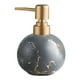 thumbnail image 1 of de jabón de cerámica con capacidad para 300ml, champú de , de loción de baño reutilizable recargable, botella con , GRIS Sunnimix botella dispensadora de jabón, 1 of 8