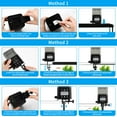 thumbnail image 2 of Lychee Automatic Fish Feeder for Aquarium with Timer, LCD Display 320ML Large Capacity Adjustable Fish Dispenser, Operated Feeders for Goldfish, Turtle for Vacation, Weekend or Daily Use(Black), 2 of 8