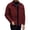 Burgundy, variant on Men's Autumn Winter Woolen Jacket Casual Business Short Trend Coat