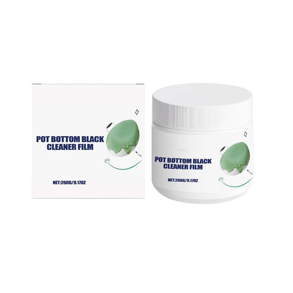 This Pot Bottom Cleaning Paste Powerfully Removes Grease and Rust Restoring Shine To Cookware It's Gentle On Hands and Is A Multi-functional Kitchen Cleaner., Multicolor