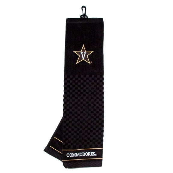 Team Golf NCAA VANDERBILT Embroidered Golf Towel