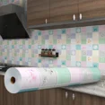 thumbnail image 3 of Kitchen Stove Oil-proof Sticker Waterproof High Temperature Resistant Wallpapers Kitchen Decoration Self Adhesive Contact Paper, 3 of 5