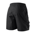 thumbnail image 4 of Besolor Men's Plus Size Cargo Shorts Wide Leg Elastic Waist Drawstring Casual Loose Workout Athletic Shorts with Pockets(4X-Large,Black), 4 of 7