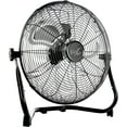 thumbnail image 2 of Vie Air 20 Inch Twin Pack  Tilting High Velocity 3 Speed Metal Floor Fan, Black, 2 of 8