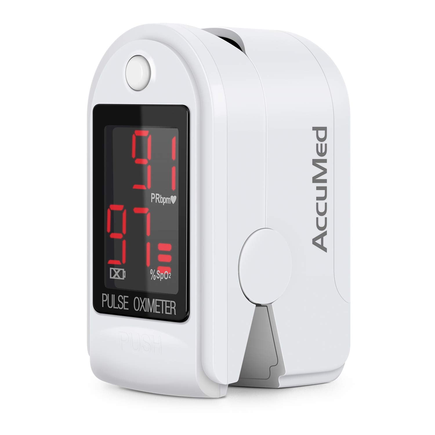 AccuMed CMS50DL Pulse Oximeter Finger Pulse Blood Oxygen SpO2 Monitor