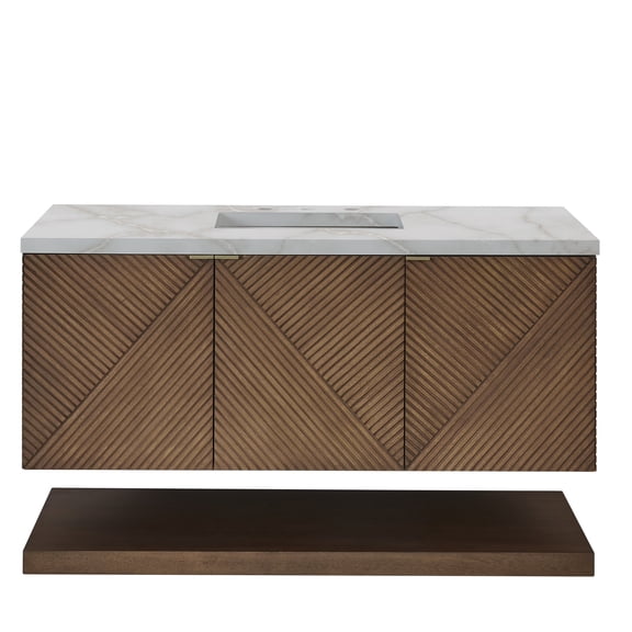 James Martin Vanities D200-V48-3Vsl Marcello 48" Free Standing Vanity Set - Chestnut