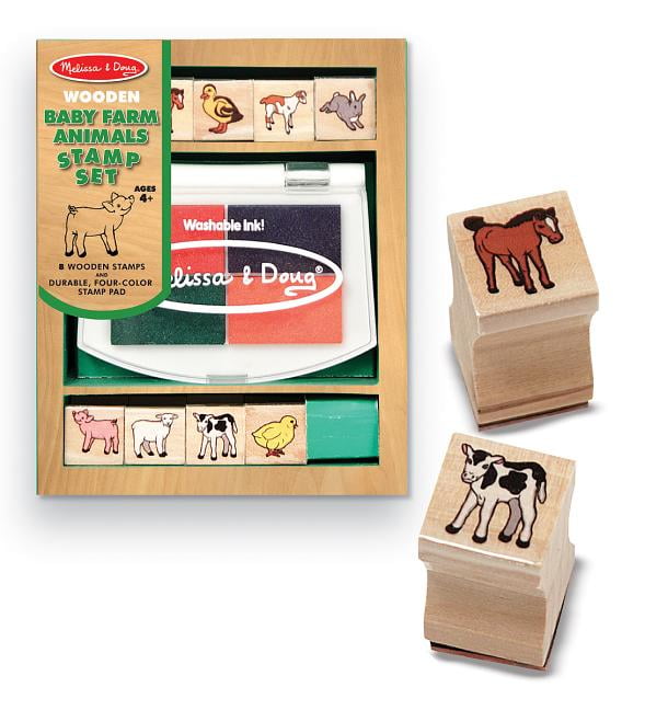 melissa and doug farm stamp set