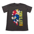 thumbnail image 1 of Playera Sega Talla 4 Cuello Redondo Manga Corta Estampado Sonic y Amigos Negro, 1 of 4