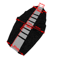 thumbnail image 2 of Motorcycle Pro Ribbed Rubber Gripper Soft Seat Cover For HONDA YAMAHA SUZUKI KAWASAKI KTM Dirt Bike Off Road Motocross, 2 of 2