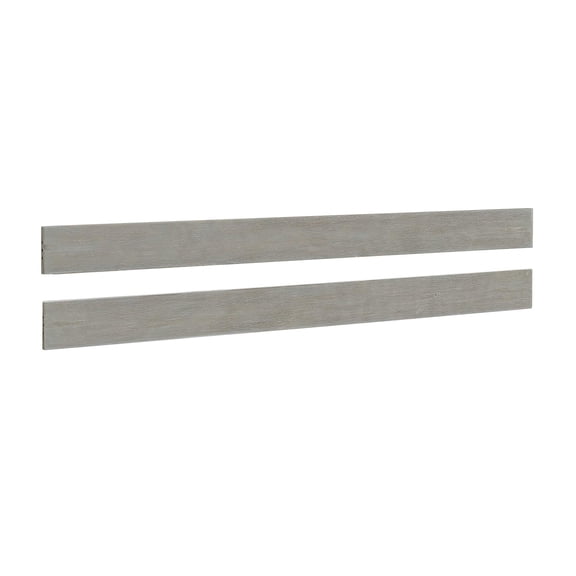 Westwood Design Vivian Modern Wood Full Size Bedrails in Dawn Gray Finish