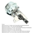 thumbnail image 3 of 038253019C, Fast Response Turbocharger Wastegate Actuator Rugged Metal ABS  For A3 1.9 TDI, 3 of 8