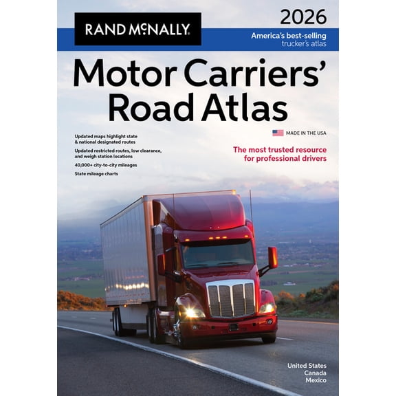 2026 Rand McNally Motor Carriers Road Atlas, (Paperback)