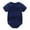 B30-Dark Blue, variant on Hessimy Baby Romper Plain Color Summer Baby Girl Clothes Short Sleeve Girl Clothes 6-12 Months solid colour base bodysuits (White,12-18 Months)
