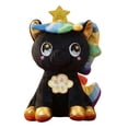 thumbnail image 6 of Red Wishing Horse Stuffed Ornament, Auspicious Hanging Decor for Car Home, Chinese Year Gift, Soft Plush(B-Black), 6 of 6