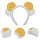 thumbnail image 2 of Aros para el cabello con shofar amarillo, diadema decorativa, adorables bandas para el cabello con cuerno de oveja, aros para la cabeza con orejas de oveja, suministros para decoraciones de fiestas, 2 of 6