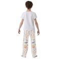 thumbnail image 5 of FORMRS Kids Pajama Pants with Pockets Size 6-8Y Boys Lounge Sleep Bottoms, Pink Easter Eggs, 5 of 8