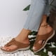 thumbnail image 5 of Amzcrzy Zapatos de mujer,Zapatos de mujer,Zapatillas de mujer, Sandalias y pantuflas de playa planas con punta abierta para mujer Sandalias Mujer Zapatillas De Casa, 5 of 8