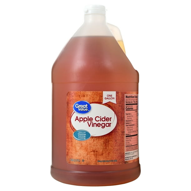 Bragg Organic Apple Cider Vinegar Gallon With Mother 128 Oz Apple Poster