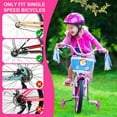 thumbnail image 5 of Huryfox 1 Pair Training Wheels for Bike, Heavy-Duty Bicycles Stabilizer, Compatible with 12,14,16,18,20 inches,1 pair (pink), 5 of 7