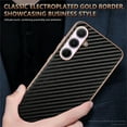 thumbnail image 3 of Allytechgroup Compatible with Samsung Galaxy S25 Ultra Case, Slim Lightweight Hard PC Soft TPU Shockproof and Anti-Scratch Precise Cut-Outs Comfortable Grip for Samsung Galaxy S25 Ultra, Brown, 3 of 8