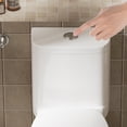 thumbnail image 6 of FENGFAN 1.1/1.6 GPF One-Piece Toilet ADA 17" Rimless Tornado Flush Gloss White Bathroom 1 Pack, 6 of 10