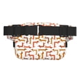 thumbnail image 3 of Bingfone Fanny Packs for Women Fashion Waist Packs Bag with Adjustable Strap Waterproof Everywhere Crossbody Belt Bag for Workout Running Travelling( Dachshund Dog ), 3 of 9