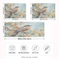 thumbnail image 4 of Haosy Satin Pillowcase for Hair and Skin Standard Cooling Silk Pillow Case with Envelope Closure Watercolor Bird Flower 20"x30", 4 of 9
