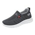 thumbnail image 2 of Willtoo Men's Slip on Walking Shoes Breathable Casual Sneakers Comfortable Laceless Mesh Loafers with Flexible Cushioning Sole, 2 of 6