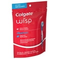 Colgate Max Fresh Wisp Disposable Mini Travel Toothbrushes, Peppermint