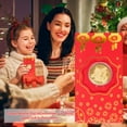 thumbnail image 3 of 10Pcs Enveloppes Rouges Chinoises Enveloppes d'Argent Chanceux 2022 Nouvel An Chinois Enveloppe de Tigre Feuille d'Or, 3 of 4