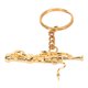 thumbnail image 4 of Mini llavero con forma de fagot, adorable llavero de latón, colgante, regalo, llavero de instrumento musical dorado, 4 of 5