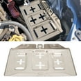 thumbnail image 4 of Metal Battery Tray, Car Battery Tray Promoting Stability Secure Placement High Strength Easy Installation  for 60 65 76 92 Batteries, 4 of 7