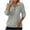 Gray, variant on HVOBTTY Women's Long Sleeved T Shirt, Fall and Winter Tops for Women, Women's Solid Color Long Sleeve Stand Collar Half Zipper Loose Lightweight Sport Top Black, Black
