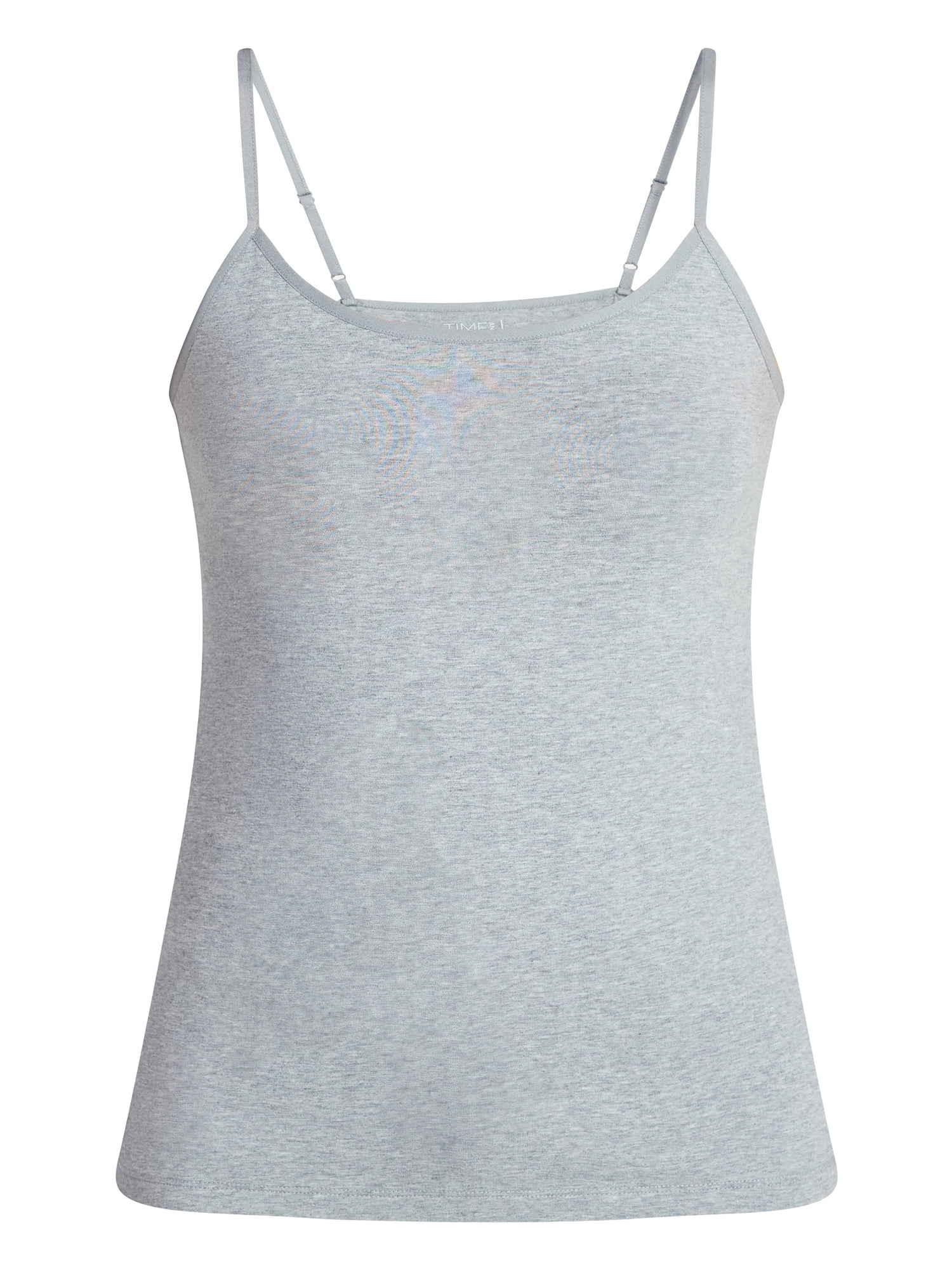 Time and Tru Women’s Cami Top with Adjustable Straps, Sizes XS-XXXL