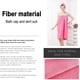 thumbnail image 5 of Conjunto de bata envolvente de spa para mujer, toalla de baño de microfibra absorbente suave y acogedora con gorro turbante para secar el cabello, 5 of 5