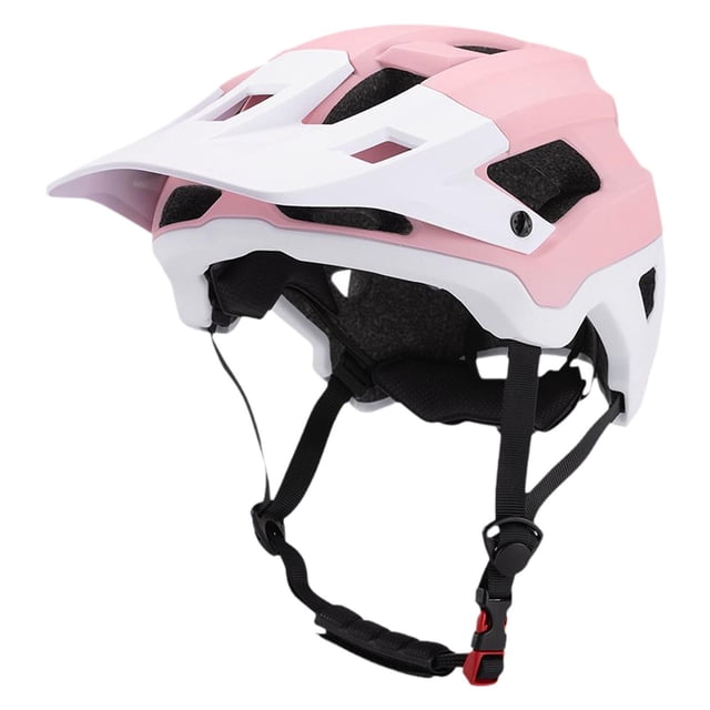 Casco de bicicleta para adultos casco de bicicleta circunferencia de la cabeza ajustable ligero hombres mujeres casco de ciclista casco de bicicleta rosa
