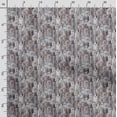 thumbnail image 3 of Soimoi Dog Printed, Poly Canvas Fabric, Decor Sewing Fabric by The Yard 56 Inch Wide,Decorative Fabric for Curtains Tote Bags, Gray, 3 of 5